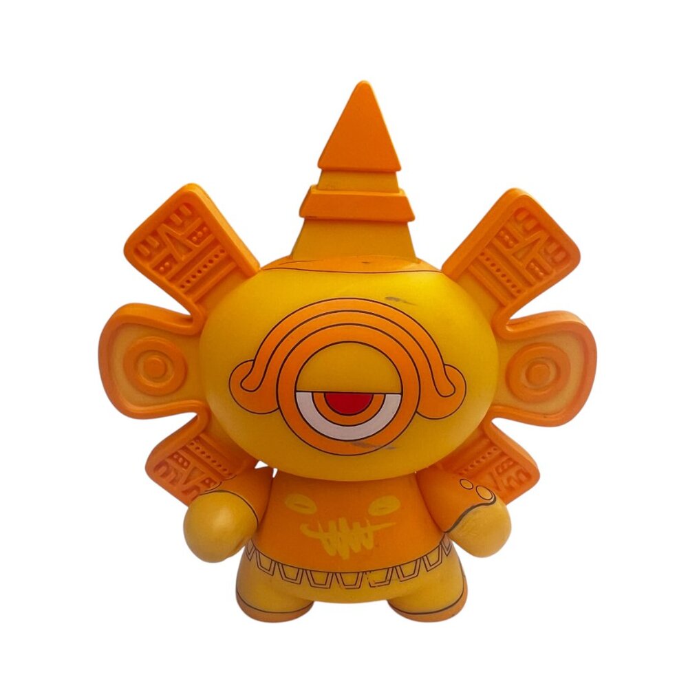 Kidrobot Gold Calendario Azteca Chase Dunny from Azteca II by The Beast Brothers - Picture 3 of 8